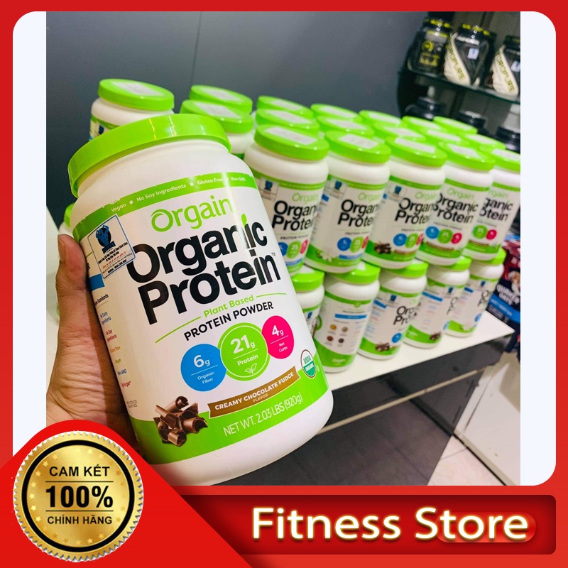 Bột Organic Protein - Sữa Đạm Thực Vật Hỗ Trợ Giảm Cân, Tăng Cơ, Kiểm Soát Cân Nặng, Không Đường,0 Béo Ăn Kiêng