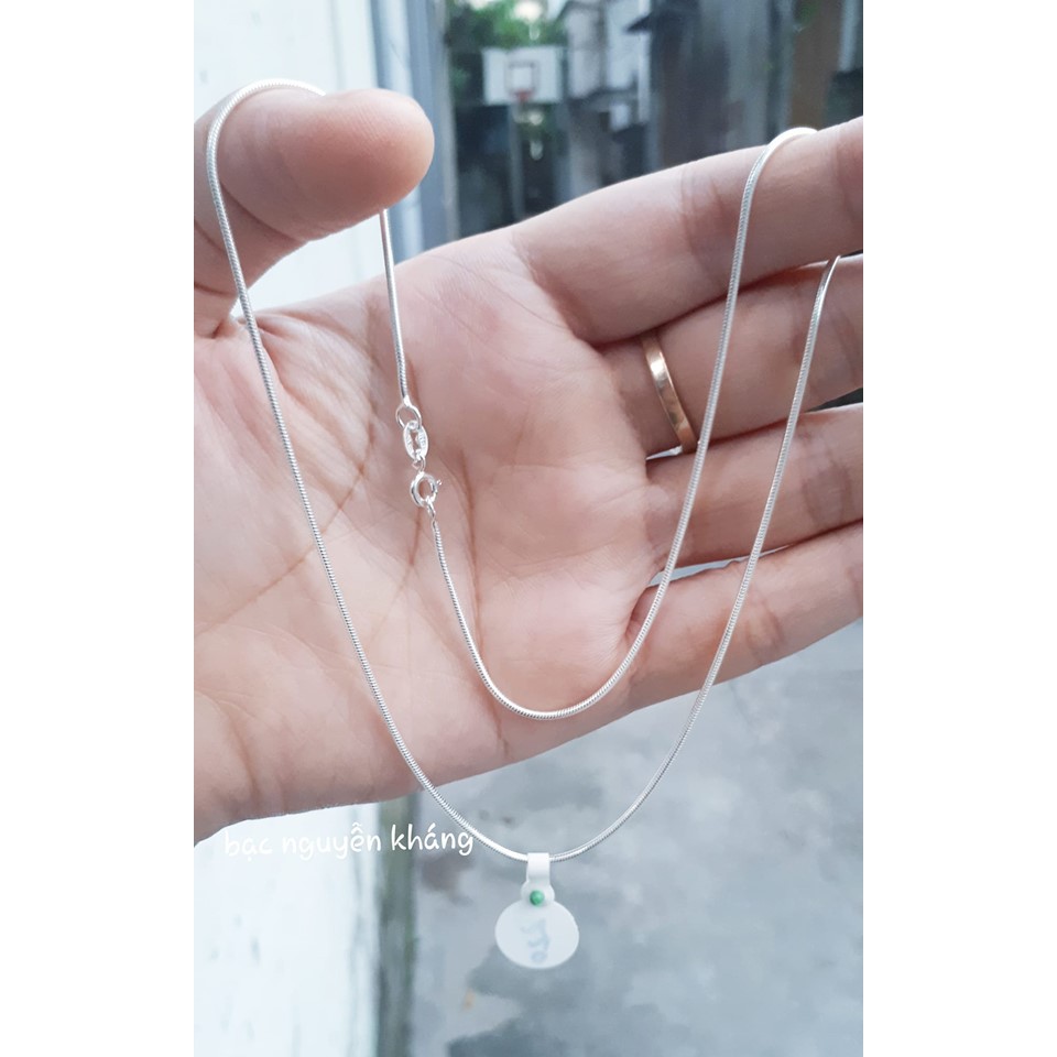 DÂY CHUYỀN NỮ BẠC TA KHÔNG MẶT