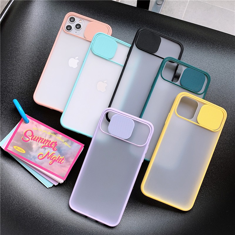 Camera Slidable Casing for iPhone 11 Pro Max Lens Protection 6 7 8 Plus Back Cover Phone Case | BigBuy360 - bigbuy360.vn