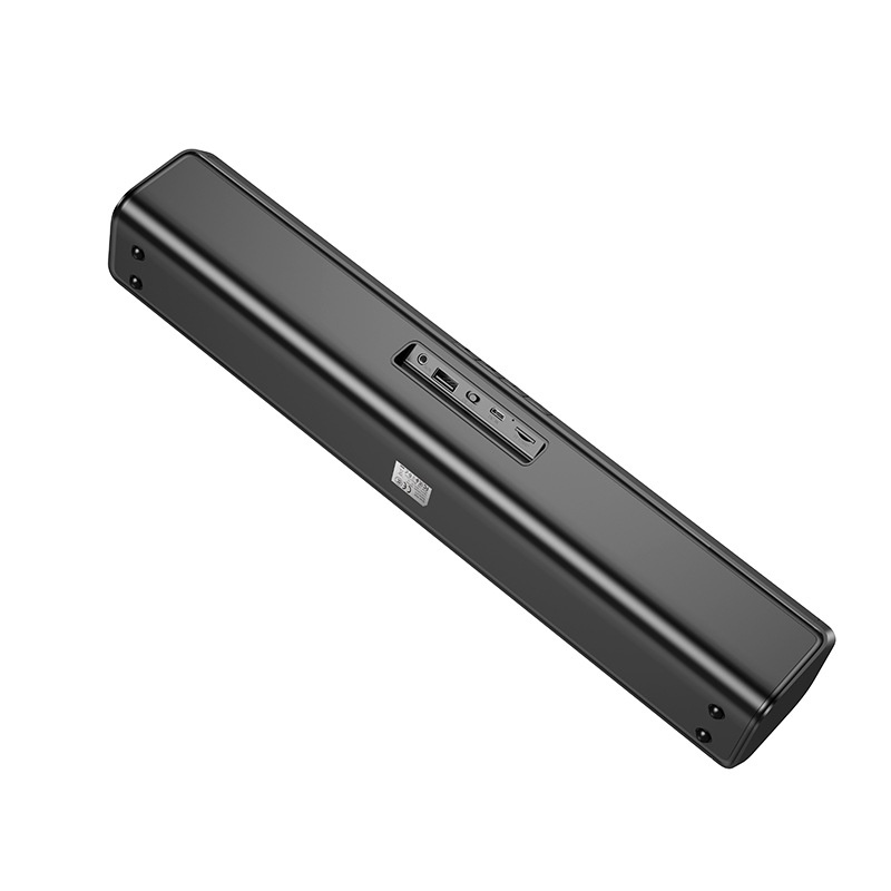 Loa Bluetooth SoundBar Đèn LED Hoco BS49 Nghe Nhạc Hay Ấm Bass Lớn Cho Máy Tính, TV, Điện Thoại