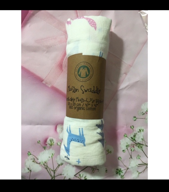 Khăn xô tắm muslin swaddle