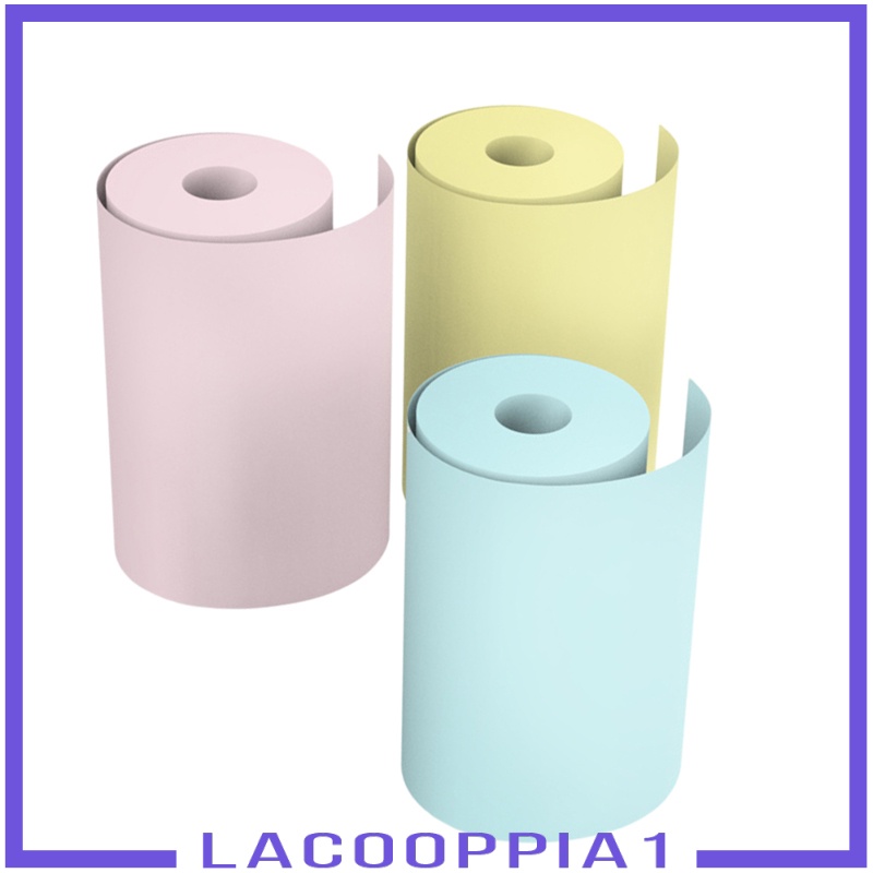 [LACOOPPIA1] 2.17x1.18in Colorful Thermal Printer Paper for Paperang P1 P2