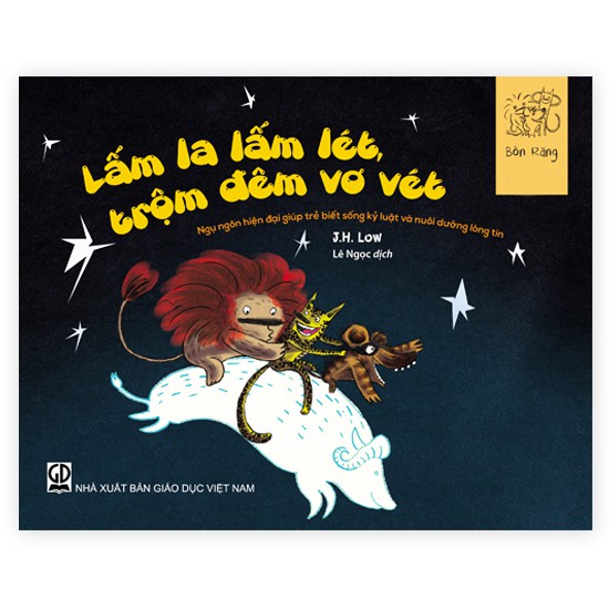 Sách Truyện thiếu nhi Bốn Răng - Lấm la lấm lét, trộm đêm vơ vét