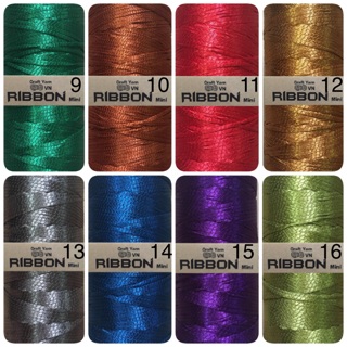 Sợi dệt dẹp / Sợi dệt dẹt / Sợi dệt Ribbon mini