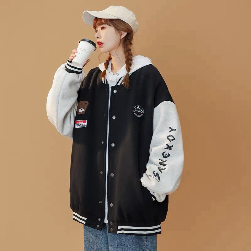 ÁO KHOÁC BOMBER THỜI TRANG HÀN QUỐC ĐẸP CHUẨN SOÁI CA
