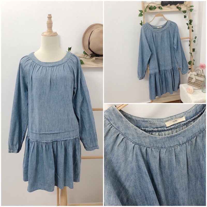 Đầm jean bò 2hand giá hạt dẻ