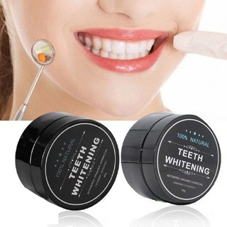 Bột tẩy trắng răng than hoạt tính - Than tre hoạt tính Teeth Whitening