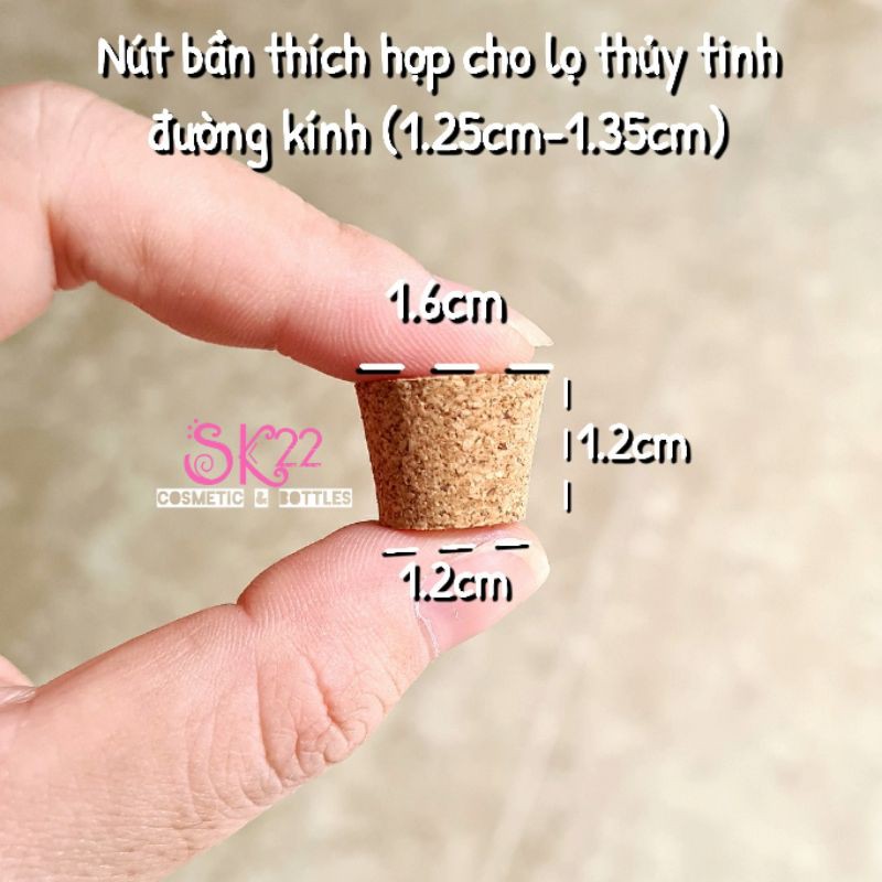 NÚT BẦN CHAI THỦY TINH/CHAI RƯỢU