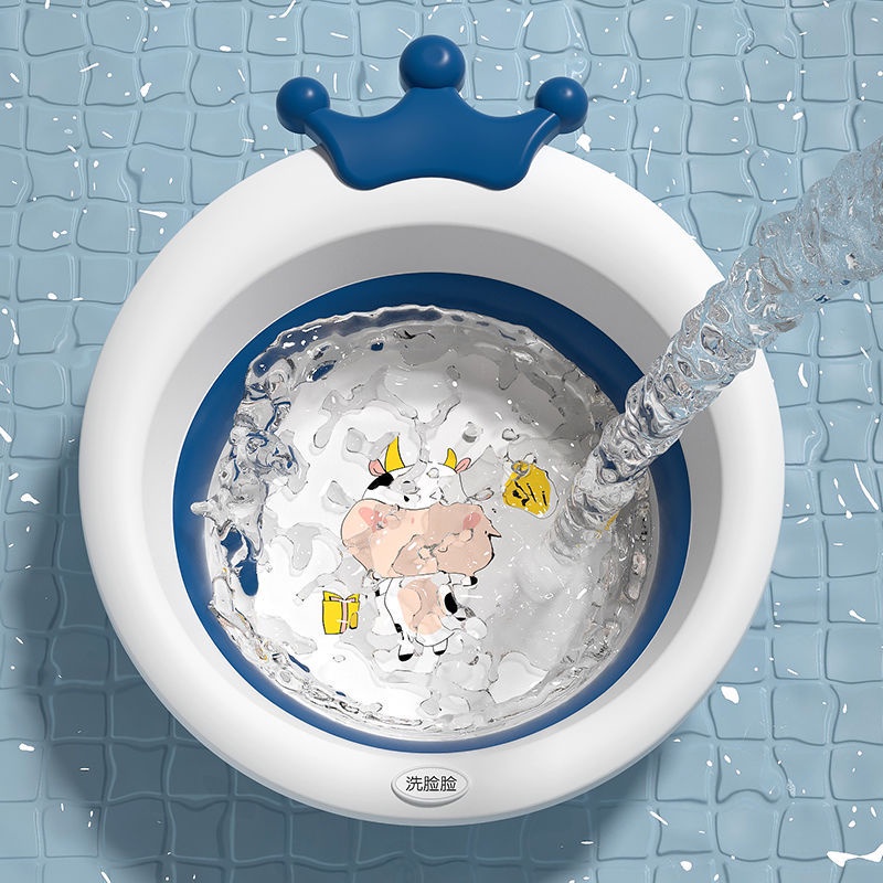 Chậu Rửa Mặt Cho Bé ,Chấu Rửa Mặt Gấp Gọn Tiện Lợi Có Thể Gấp Gọn Mang Đi Nhiều Nơi Nhẹ Nhàng Và Dễ Dàng Cất Dữ