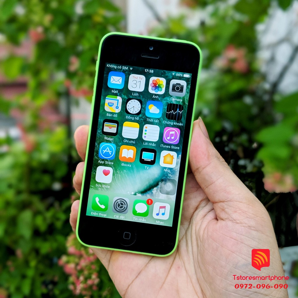 Điện thoại iPhone 5C 8GB/16GB bản Quốc tế nguyên bản giá sốc | BigBuy360 - bigbuy360.vn