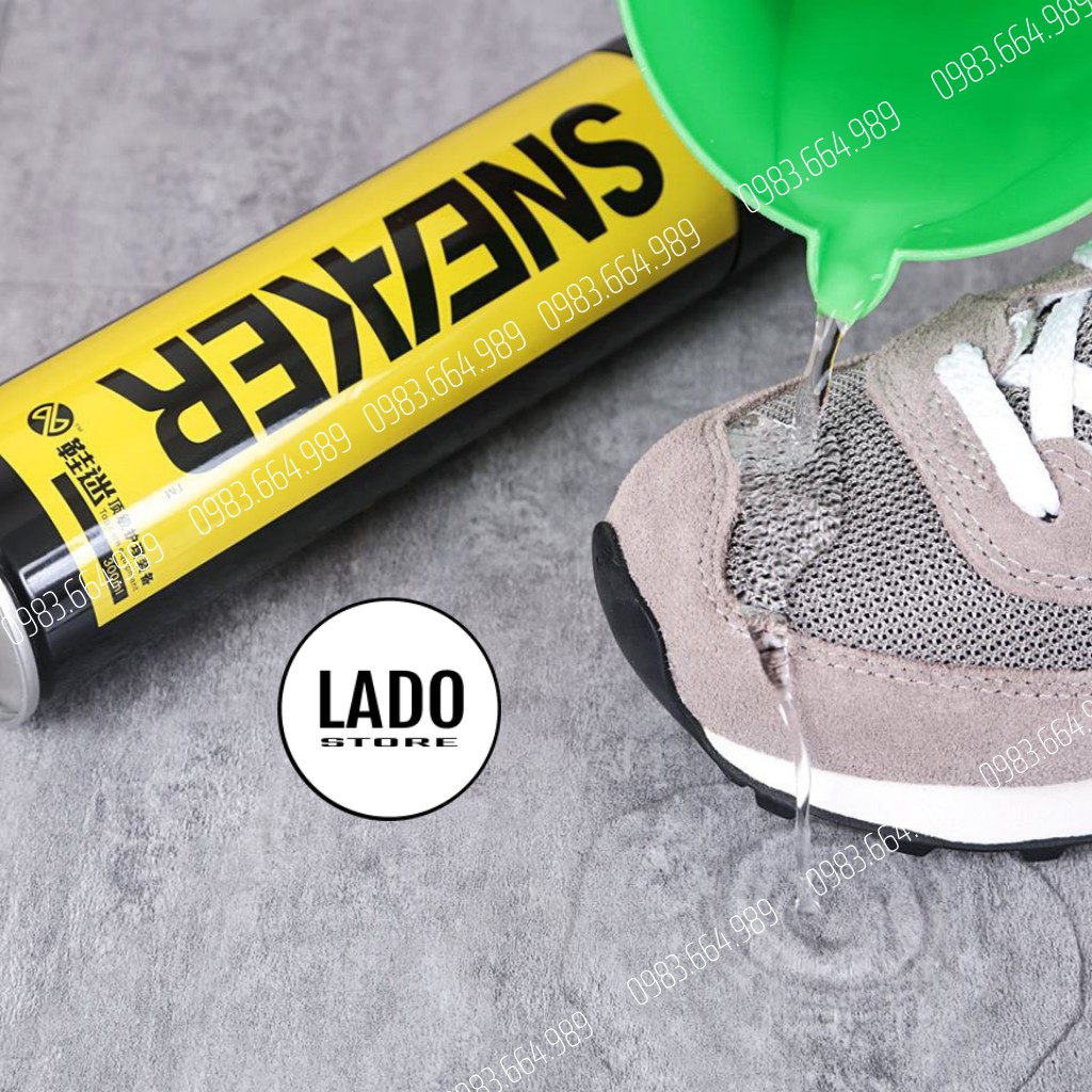 Xịt Chống Thấm Giày Sneaker Cao Cấp LADO Dạng Sương NANO Chống Nước Hiệu Quả Nhanh Tiện Lợi An Toàn Sức Khoẻ LADO