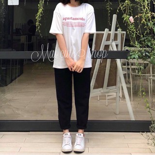 QUẦN KAKI đen basic unisex maicuteshop