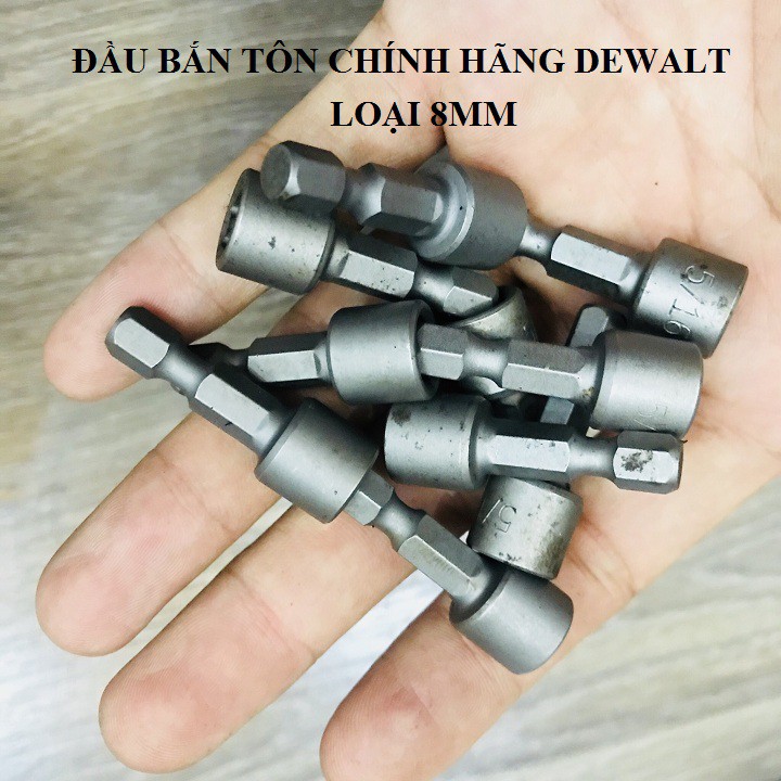 Đầu Bắn Tôn DeWalt 8mm - Đầu Bắn Tôn DeWalt chính hãng xịn 8mm