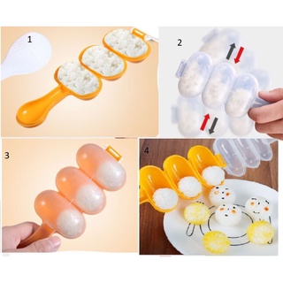 Khuôn lắc cơm dụng cụ làm cơm nắm viên tròn
