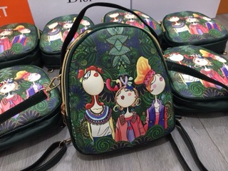 ComBo Balo rừng xanh + ví
