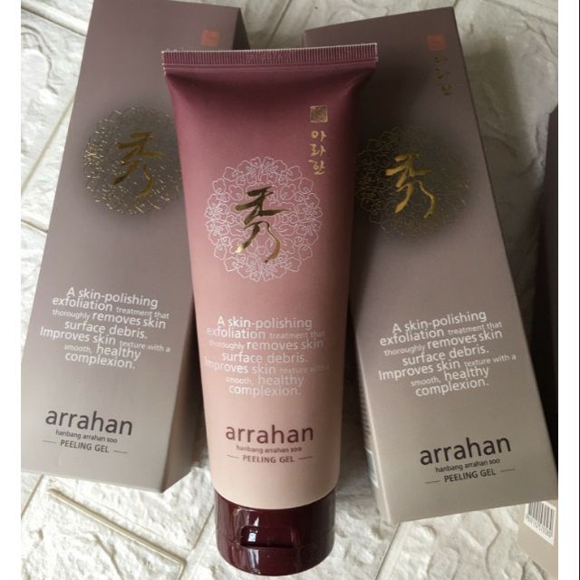 Tẩy da chết Arrahan hoa quả
