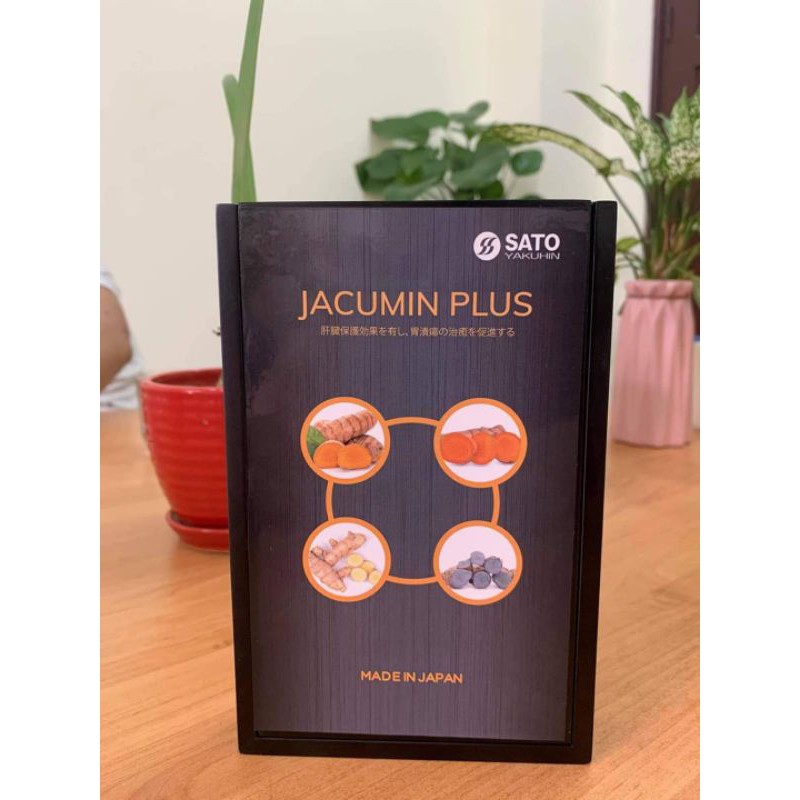 Viên Uống hỗ trợ JACUMIN PLUS - Hỗ Trợ Bảo Vệ Niêm Mạc Dạ Dày và Tế Bào Gan.