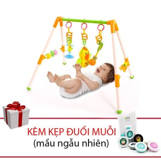 Kệ Chữ A Con Vẹt Có Nhạc + Kẹp đuổi muỗi cho bé