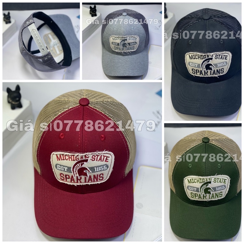 Nón kết lưỡi trai vá lưới tua cực chất thời trang