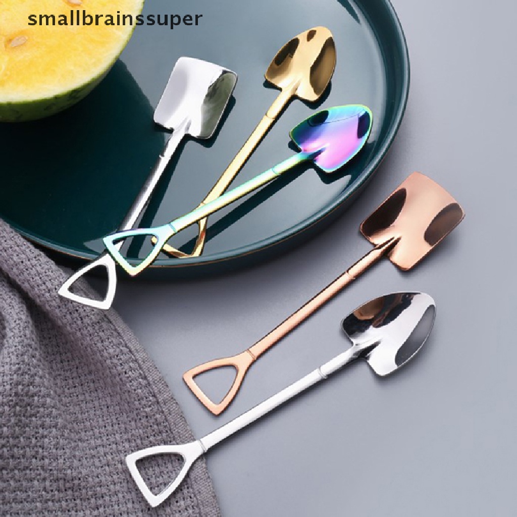 Muỗng Cà Phê Bằng Thép Không Gỉ Thiết Kế Độc Đáo Tiện Dụng