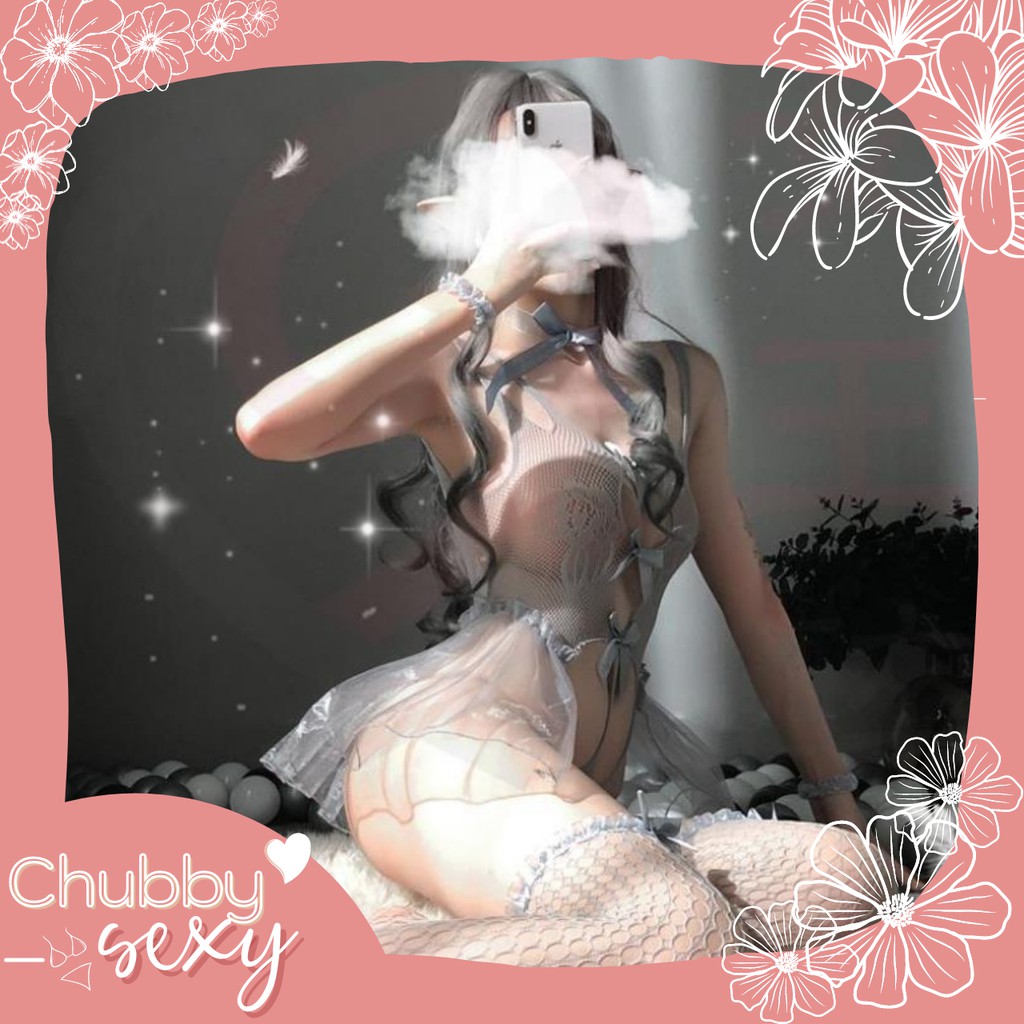 Cosplay Princess Sexy - Set Đồ Lót Cosplay Công Chúa Chất Thun Siêu Co Giãn Ôm Dáng Tôn Vòng 3 - CPL32 - Chubby.Sexy