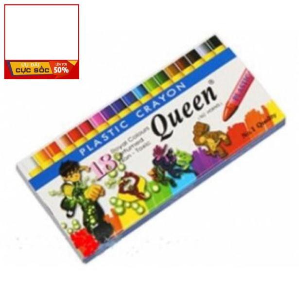 Bút sáp 18 mầu Queen - khách sỉ ib