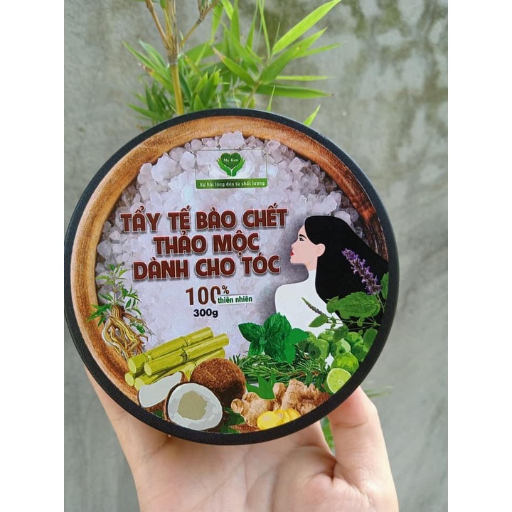 Tẩy Tế Bào Chết Thảo Mộc Dành Cho Tóc Mẹ Ken 300g