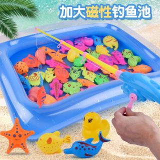 Bộ đồ chơi câu cá nam châm bơm hơi độc đáo cho bé