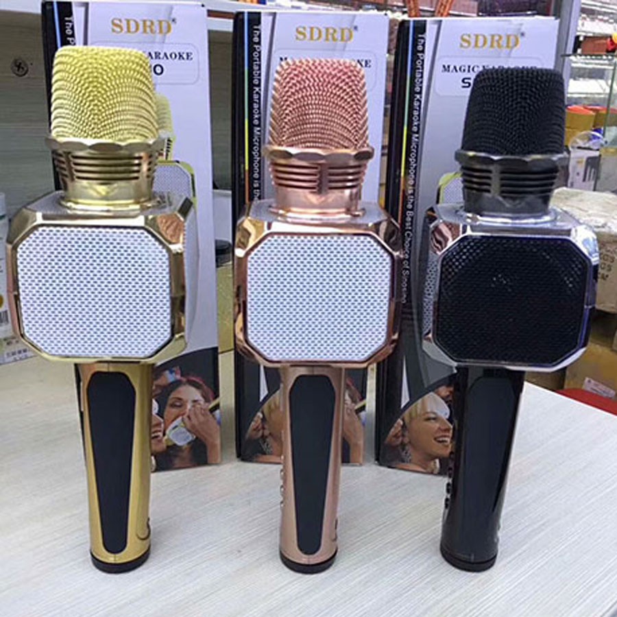 Mic hát karaoke SD10 ( giao màu ngẫu nhiên. )