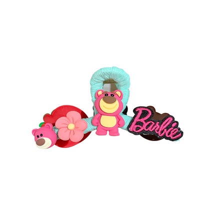 ✨✨Kẹp tóc họa tiết gấu dễ thương phong cách Hàn Quốc thời trang dành cho nữ