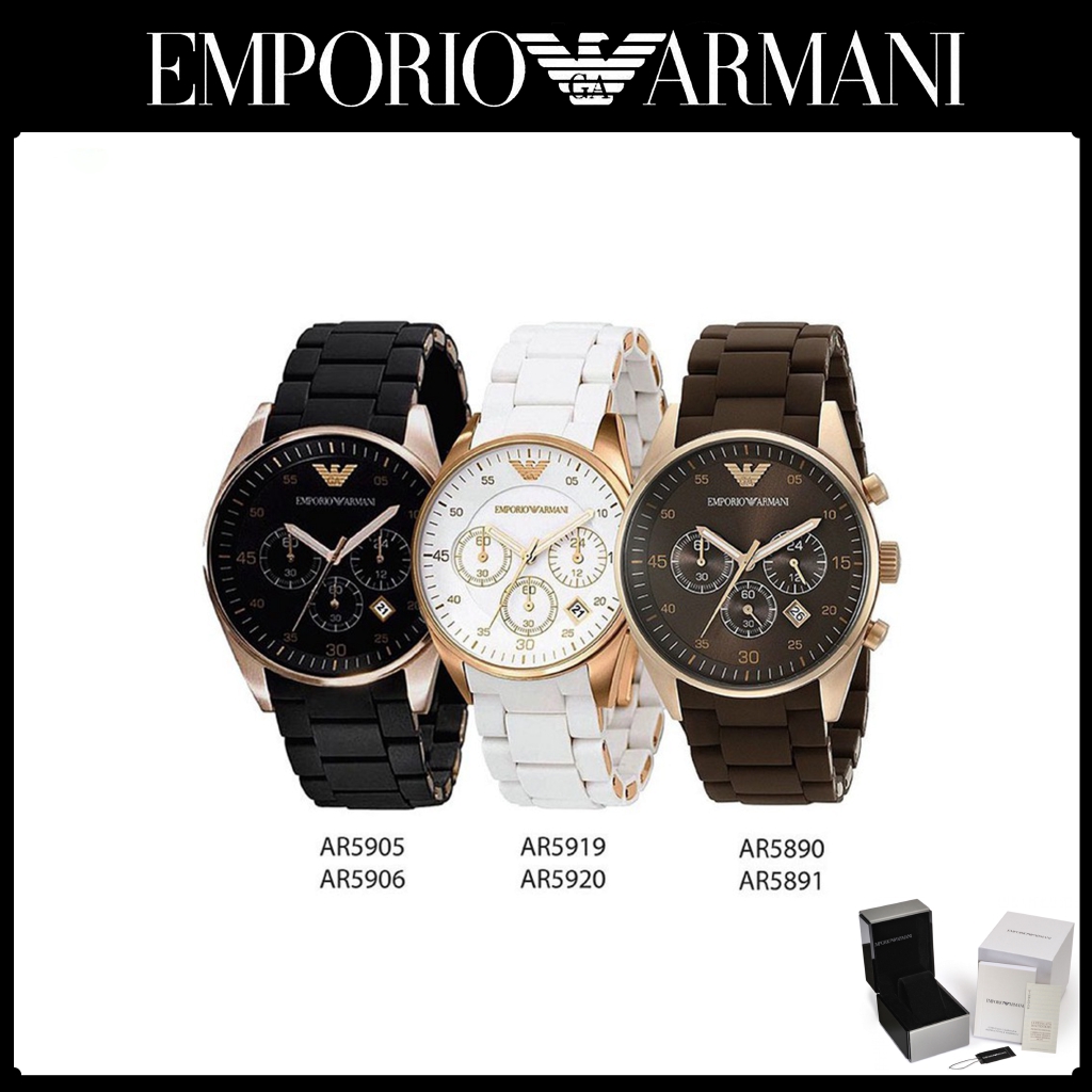 Emporio Armani Đồng Hồ Ar5890-brand AR5905 AR5906 AR5919 Chính Hãng 100% Sản Phẩm Nam Nữ Có A-90 Vận Chuyển