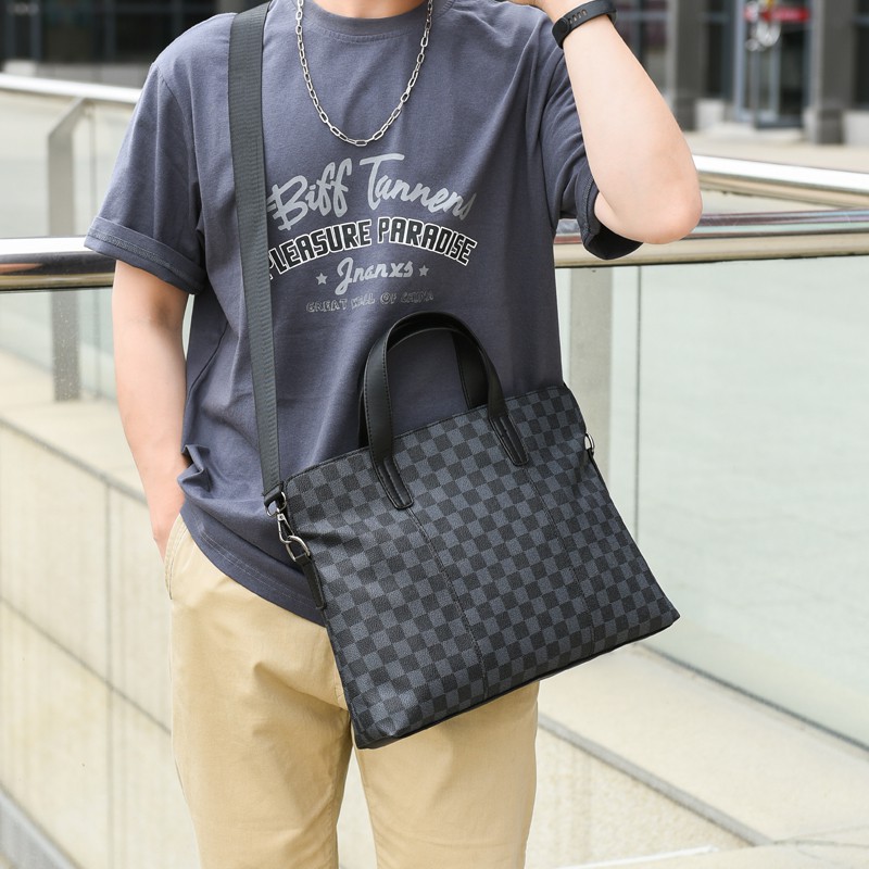 Túi xách cặp đeo chéo nam nữ công sở thời trang cao cấp chống nước đựng laptop