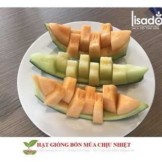 Hạt Giống Dưa Lưới Lõi Vàng Oval  (10 hạt) luckyseed hạt siêu rẻ