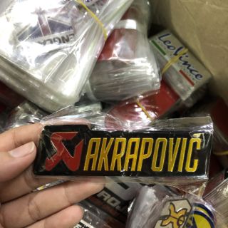 Tem dán pô xe các kiểu