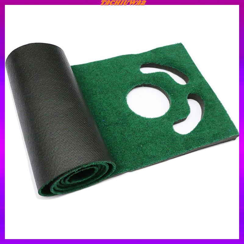 Thảm Tập Đánh Golf Bằng Sợi Tổng Hợp Màu Xanh Lá Nhỏ Gọn Tachiuwa2