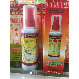 Dầu xịt xoa bóp Chánh Đại _100ml