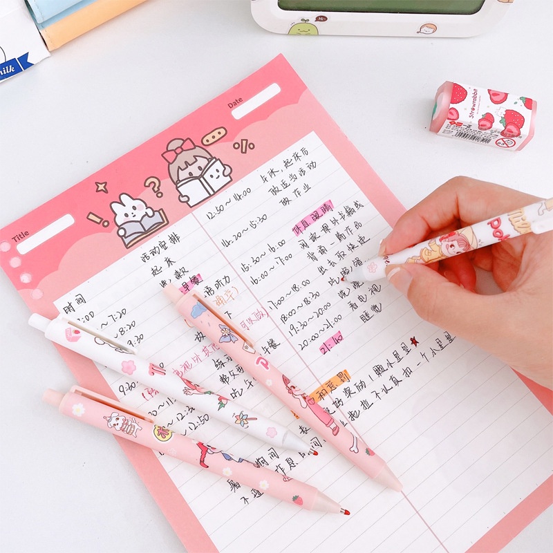 Bút gel chủ đề hoạt hình cho học sinh