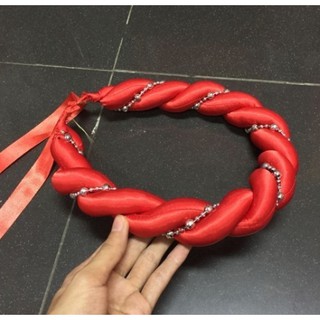 Mấn đội đầu - mấn áo dài