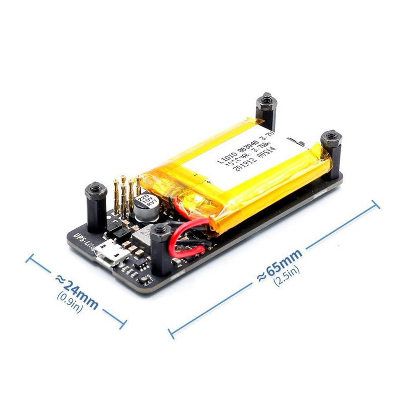 Mới Bảng Mạch Nguồn UPS Lite V1.2 UPS Có Cảm Biến Điện Cho Raspberry Pi Zero Zero W