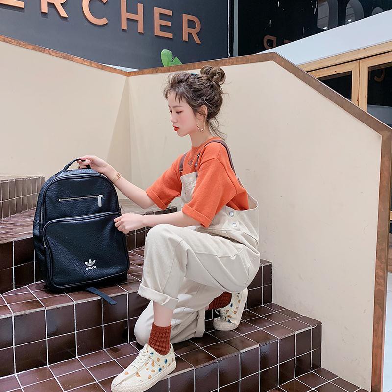 Quần yếm ulzzang hai màu siêu hot ✨FREE SHIP✨Quần kaki thêu AHA dây phối LAVUSA | BigBuy360 - bigbuy360.vn