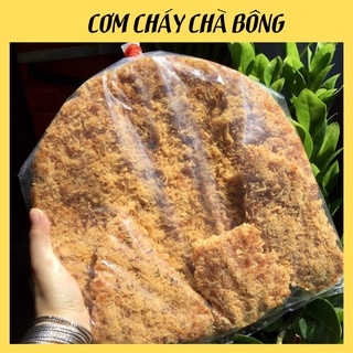 Cơm cháy chà bông 500g ĂN VẶT CỦ HÀNH cơm cháy đáy nồi sài gòn siêu chà bông giòn ngon siêu ruốc