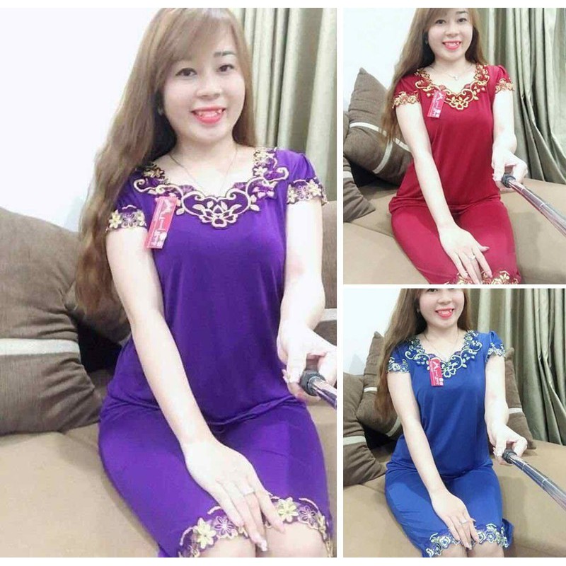 Bộ lửng thun lạnh tay con mặc nhà