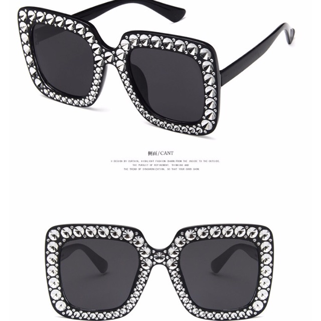 MẮT KÍNH THỜI TRANG KÍNH MÁT NỮ ANGEL ĐÍNH ĐÁ CỰC ĐẸP