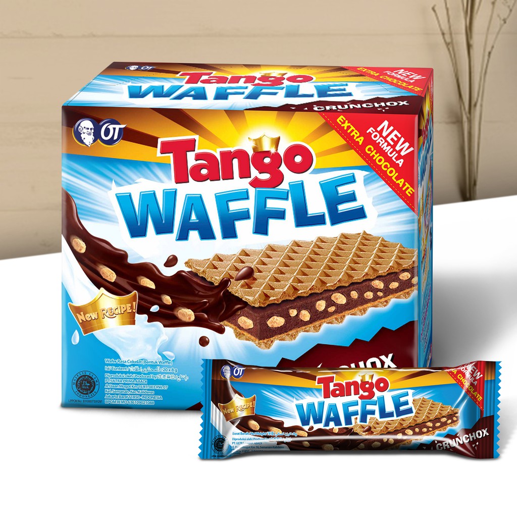 Bánh Xốp Tango Waffle 160gr (20pcs x 8gr)