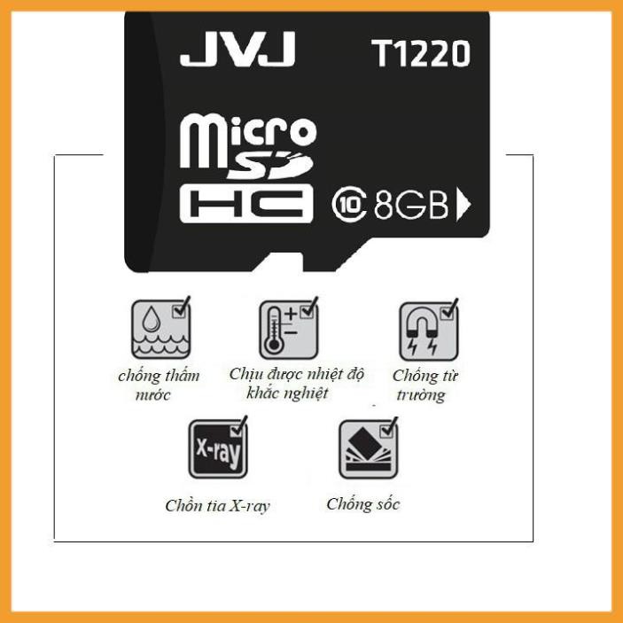 ☢️MẠI DÔ☢️ Thẻ nhớ JVJ 32GB/16GB/8GB/4GB tốc độ cao, bảo hành 5 năm chính hãng