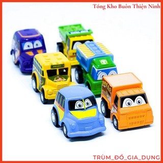 Bộ 6 Xe Ô Tô Chạy Dây Cót Cho Bé