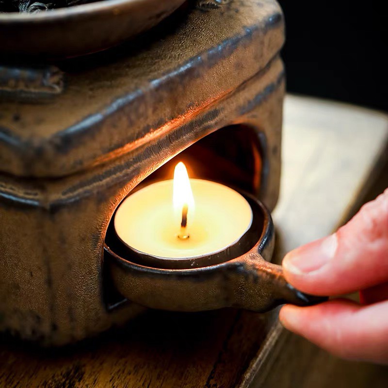 Nến viên Trang Trí, Đốt Đèn Xông Tinh Dầu, Tròn Nhỏ Cháy 4h Đồng Hồ-ảnh thật