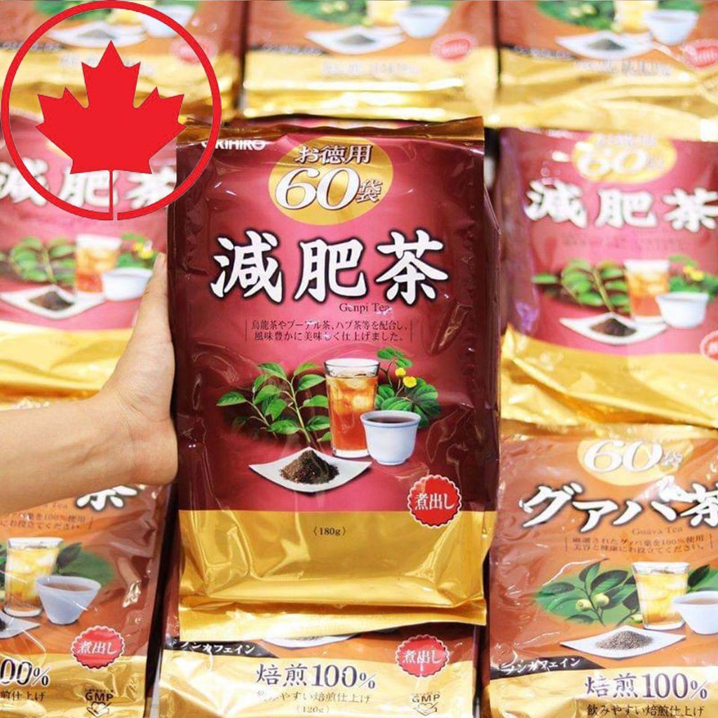 [Chính hãng] Trà tiêu mỡ bụng Nhật Bản genpi Tea #Orihiro