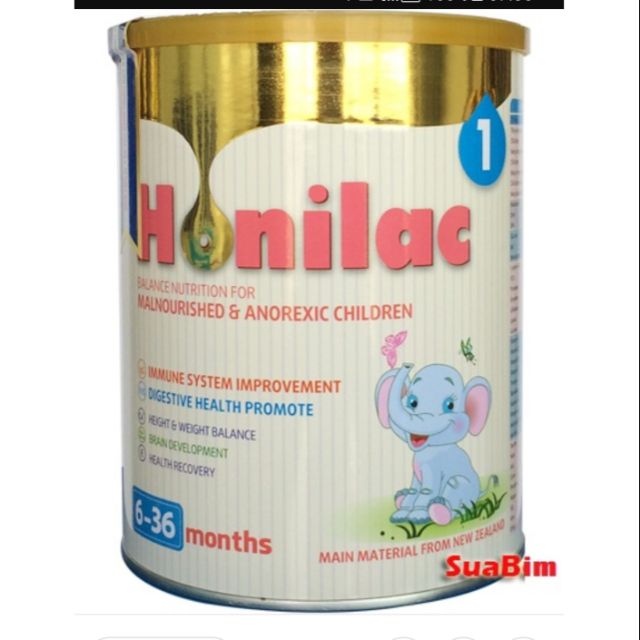 Sữa honilac số 1 900g( 6_36) tháng