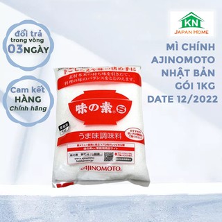 Mì chính Ajinomoto Nhật Bản gói 1kg date 12/2022